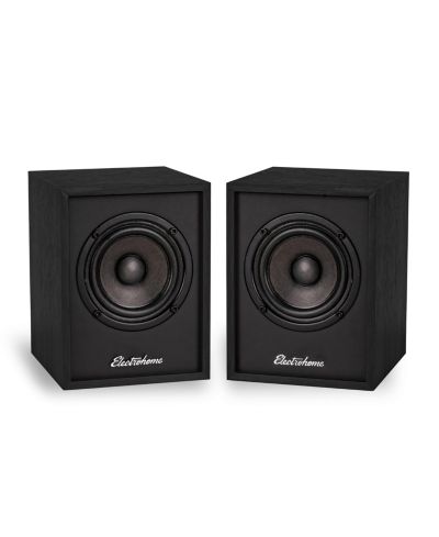 Electrohome Huntley EB10 Bluetooth 5 Powered Wood Bookshelf Speakers