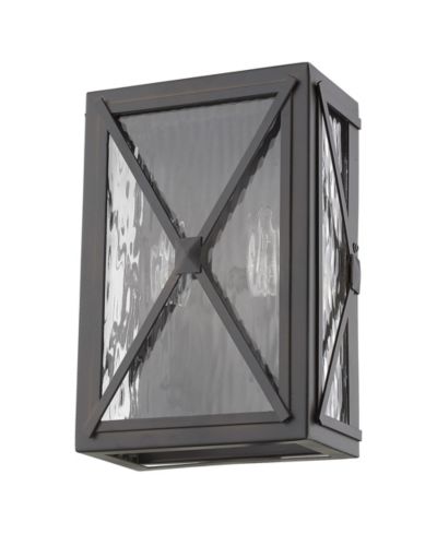 Декоративный уличный светильник Slickblue Burnished Cross Water Glass