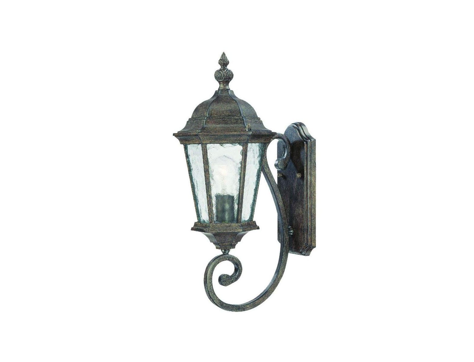 Slickblue Indoor/Outdoor Wall Mounted One Light Carousel Lantern