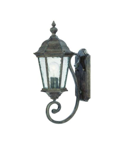 Slickblue Indoor/Outdoor Wall Mounted One Light Carousel Lantern