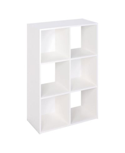 Closetmaid Decorative Home Stackable 6 Cube Cubeicals Organizer Storage