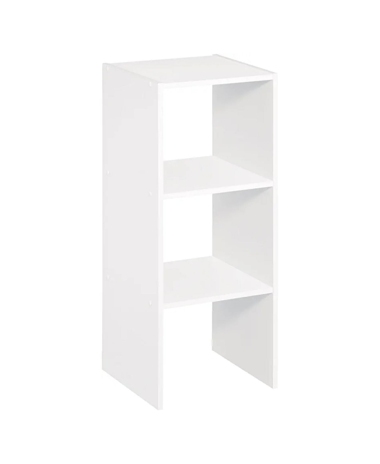 Closetmaid Decorative Home Stackable 2-Cube Cubeicals Organizer Storage, White