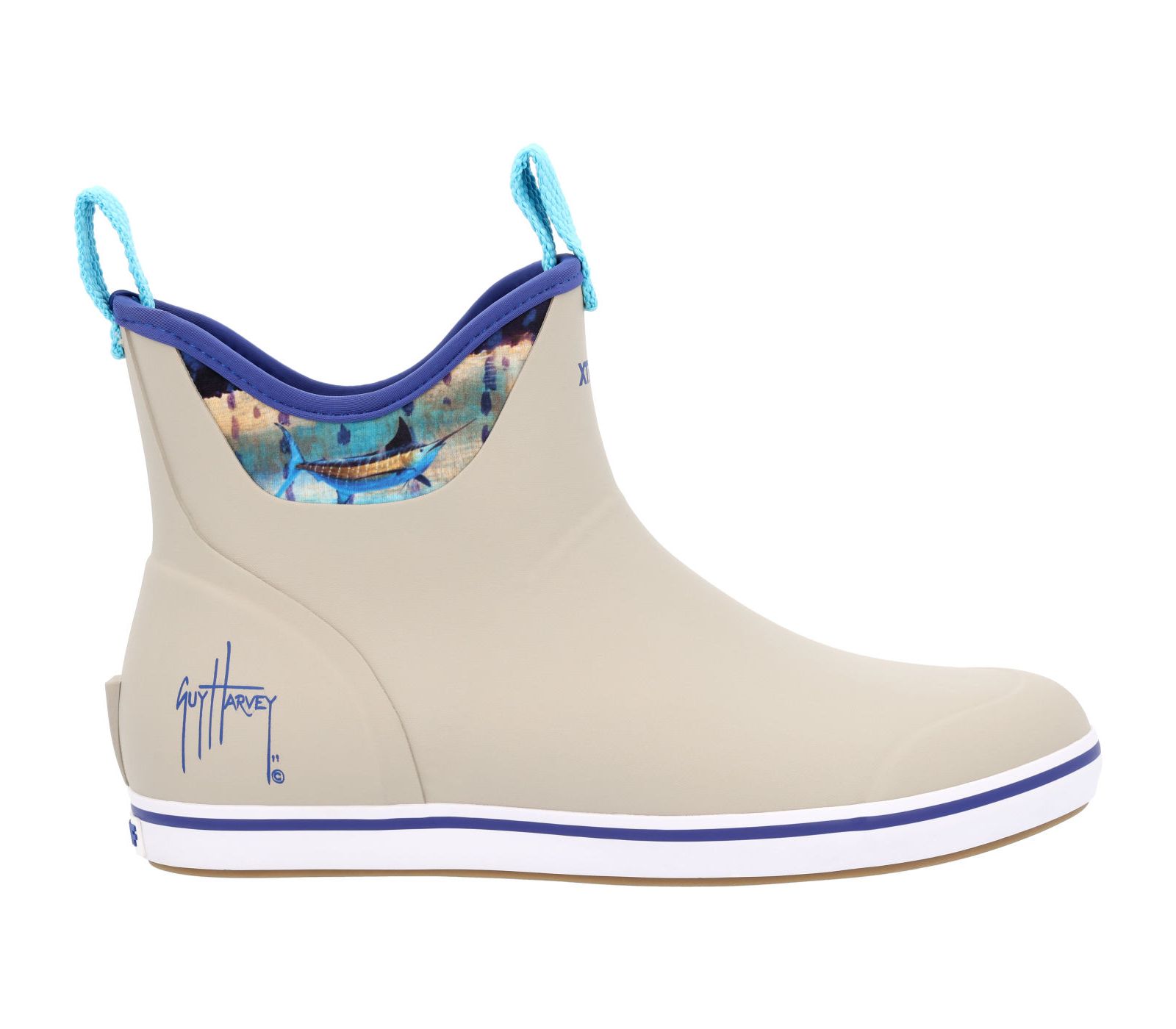XTRATUF Men's Ankle Deck Boot Guy Harvey