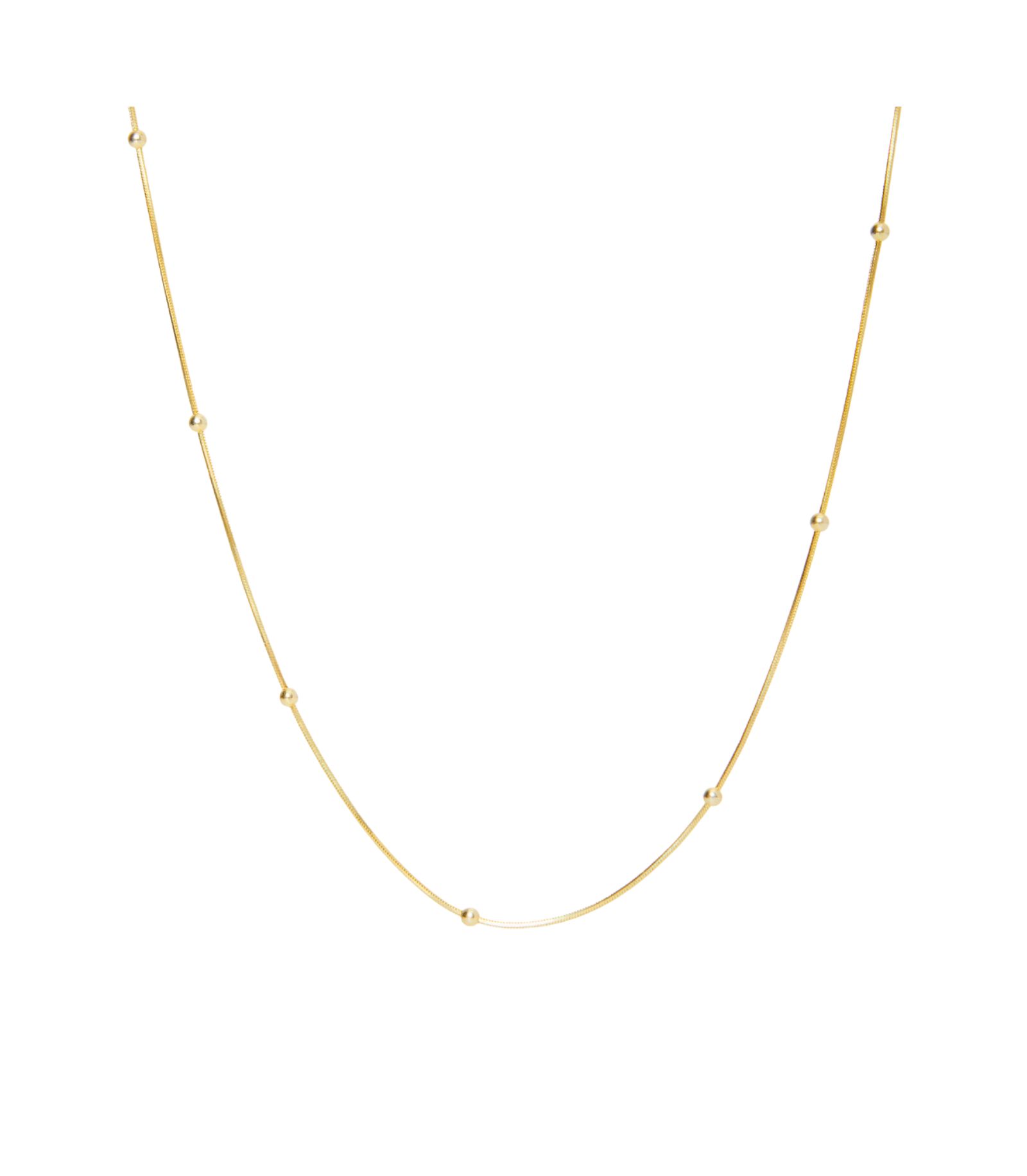 Колье Spero London Italian Bead Chain Sterling Satellite