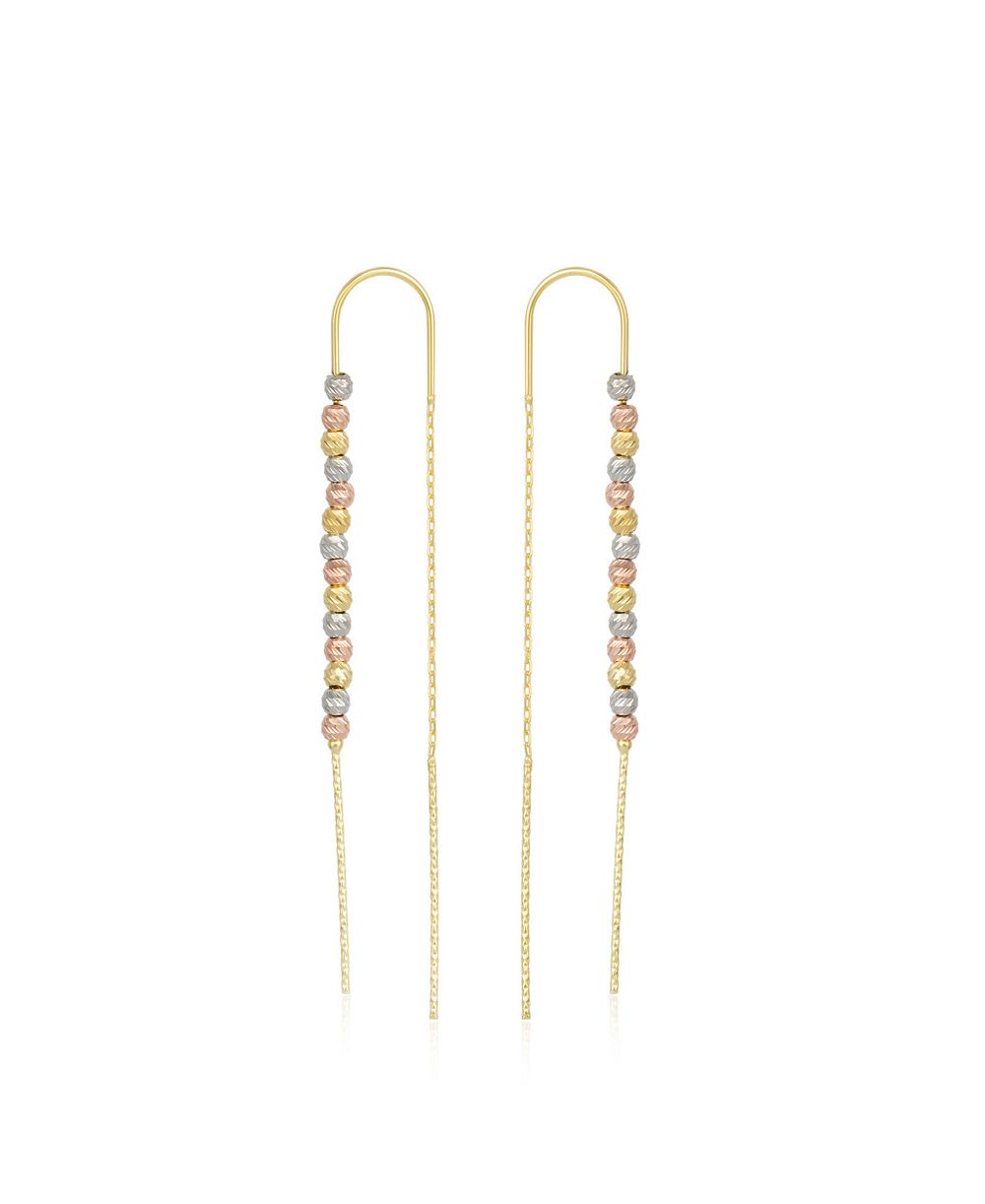 Spero London Sterling Dorica серьги с бусинами-каплей