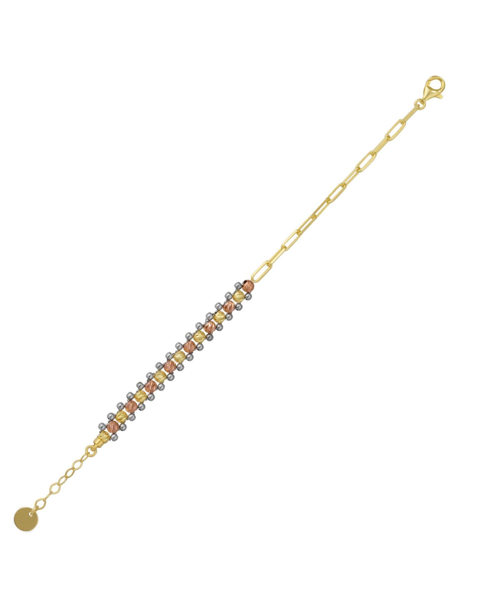 Браслет Spero London Dorissa Multi Bead Semi Chain Sterling