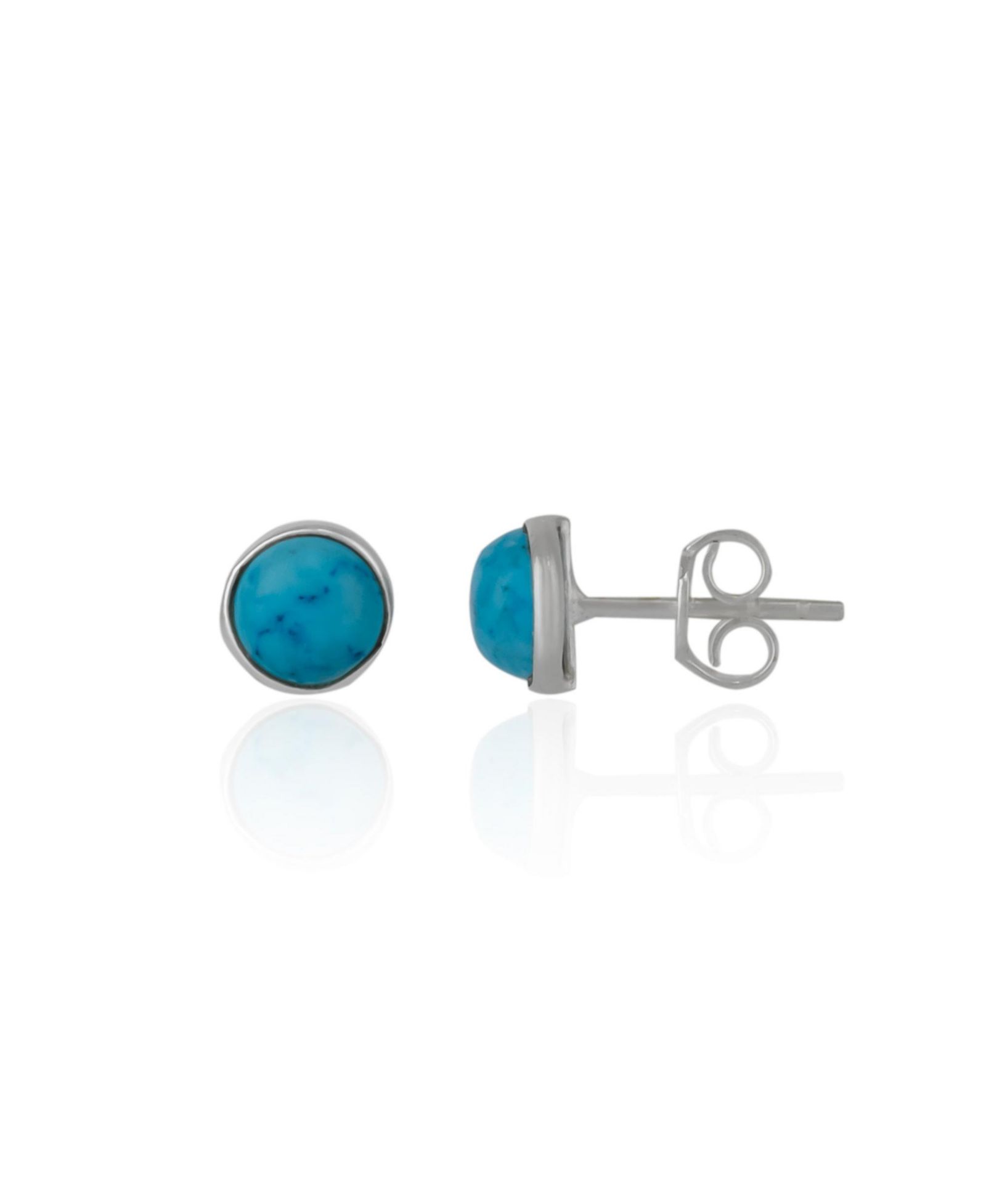 Spero London Dome Sterling Stud Earrings