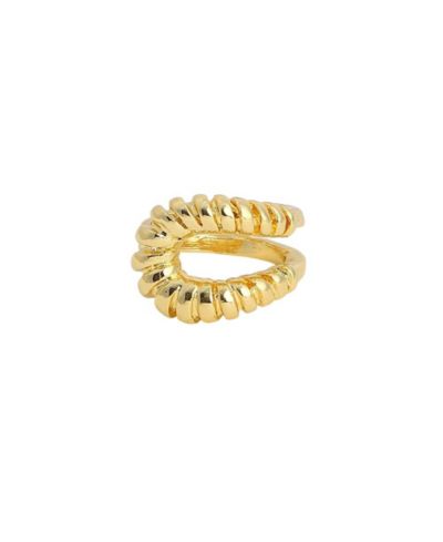 SOHI Women's The Mollusks Statement Ring