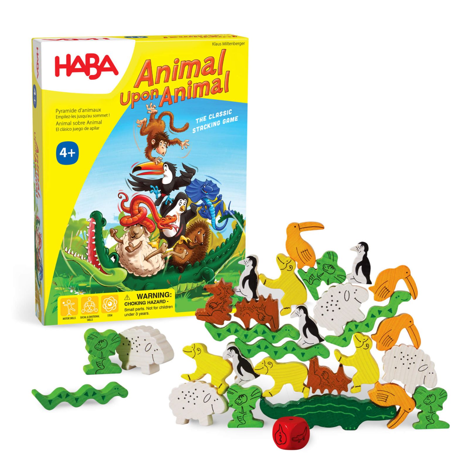 HABA Animal Upon Animal игра, компактная версия