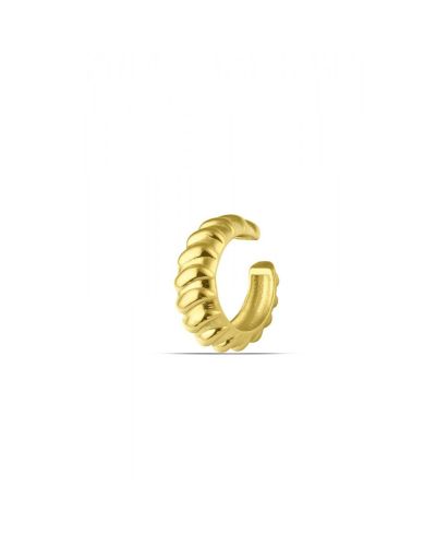 Spero London Серьга-кафф Croissant Sterling Silver без прокола