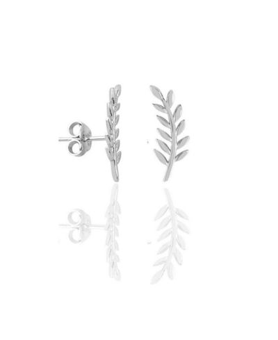 Spero London Серьги-гвоздики Wheat из стерлингового серебра