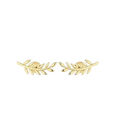 Spero London Серьги-гвоздики Wheat из стерлингового серебра