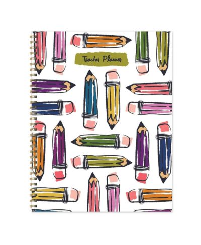 Large Undated Pencils Teacher & Homeschool Lesson Planner