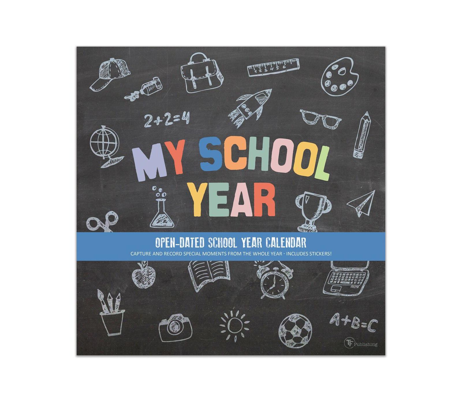 My School Year Open Dated 12"x12" Wall Calendar