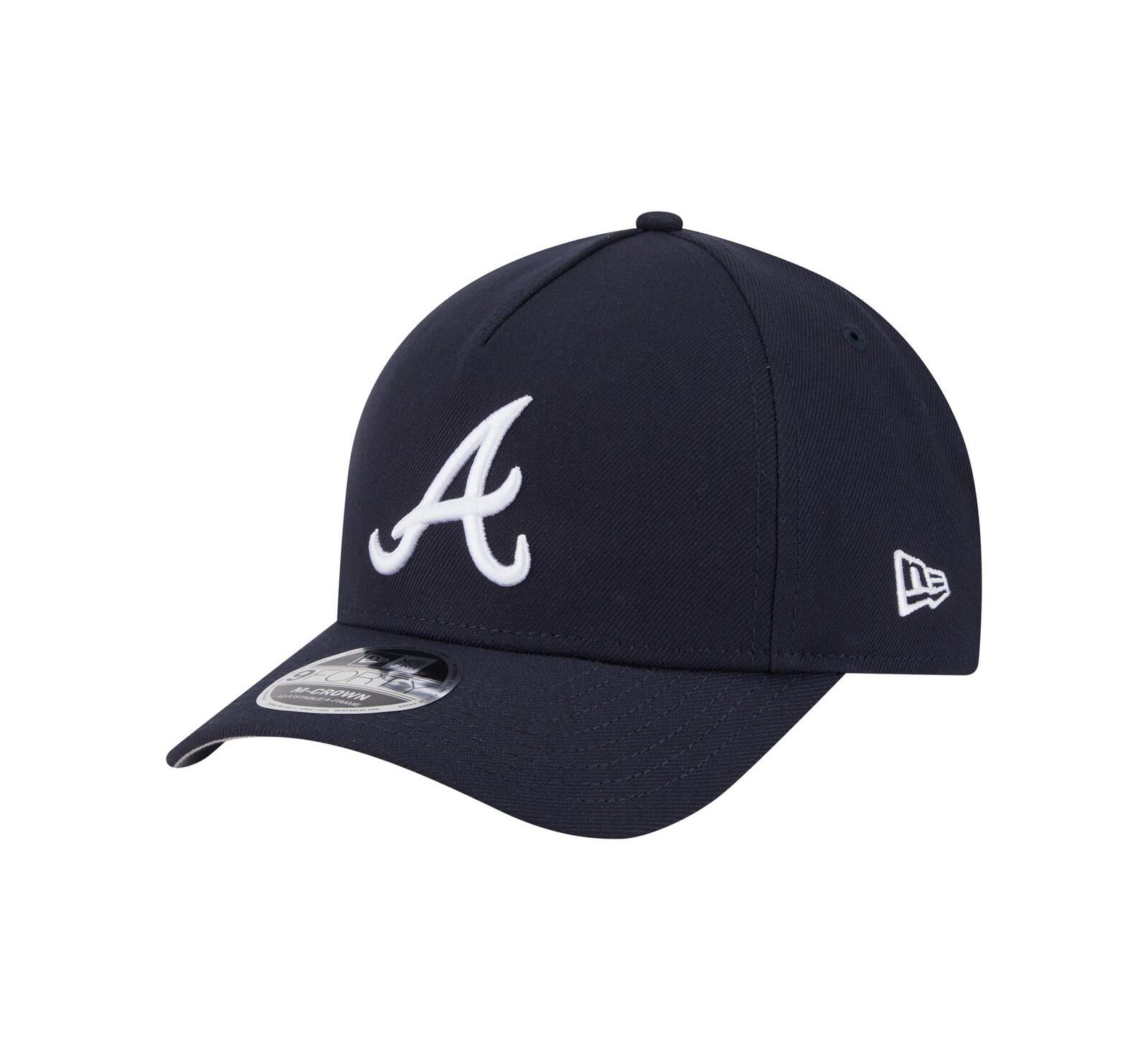 New Era Men's Navy Atlanta Braves 9FORTY M-Crown Adjustable Hat