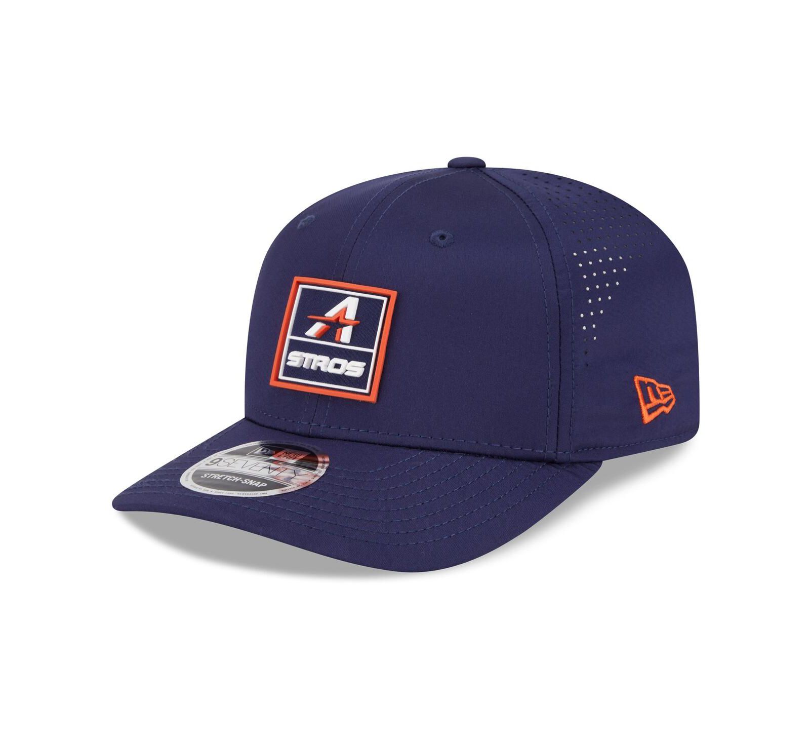 Кепка New Era Men's Navy Houston Astros 2025 City Connect Fan Pack 9SEVENTY регулируемая