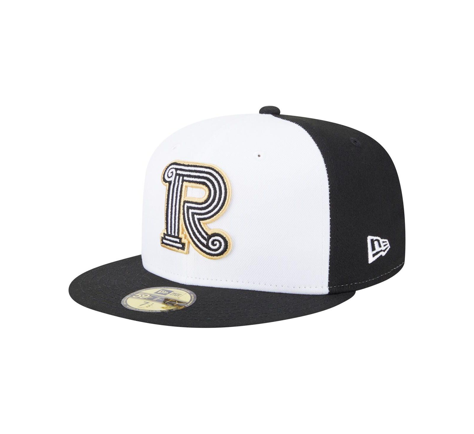 Кепка New Era Men's White/Black Rome Emperors Authentic Collection 59FIFTY Fitted
