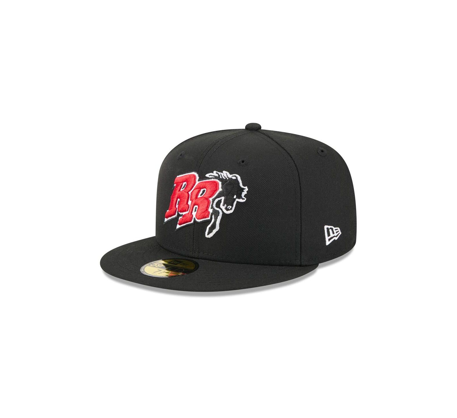 Мужская кепка New Era Black Frisco RoughRiders Theme Nights 59FIFTY Fitted