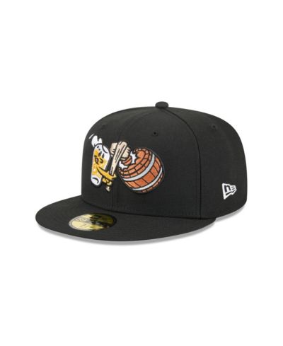 New Era Men's Black West Michigan Whitecaps Theme Nights 59FIFTY Fitted Hat