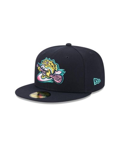 Мужская бейсболка New Era 59FIFTY Miami Dolphins 2025 NFL Crucial Catch Navy