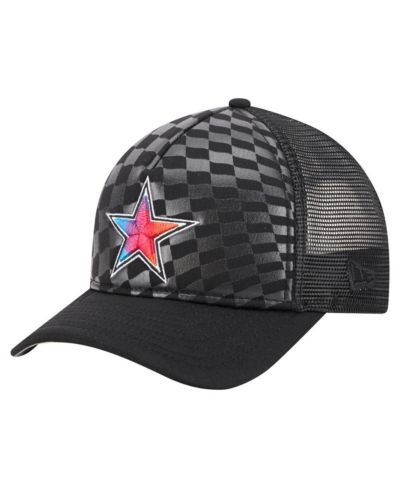 New Era Мужская кепка Dallas Cowboys Gradient 9FORTY регулируемая, черная