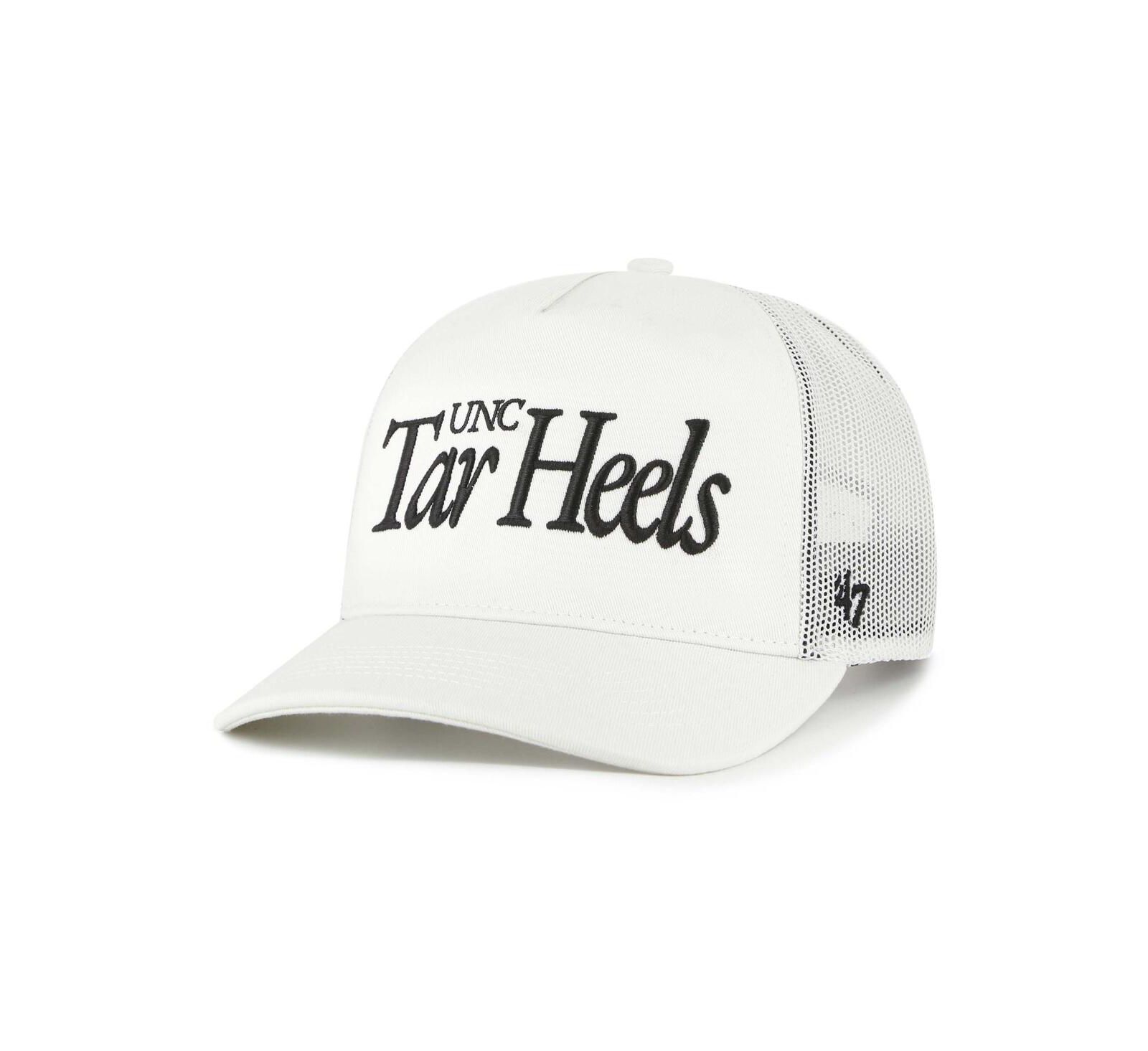 '47 Brand Мужская и Женская бежевая кепка-тракер North Carolina Tar Heels Foundation Script Adjustable