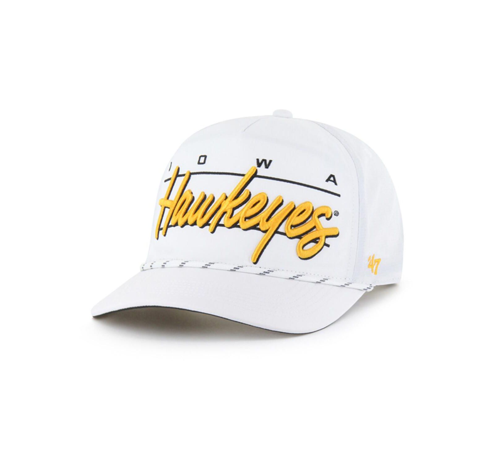 '47 Brand Мужская регулируемая кепка Condor Hitch Brrr White Iowa Hawkeyes