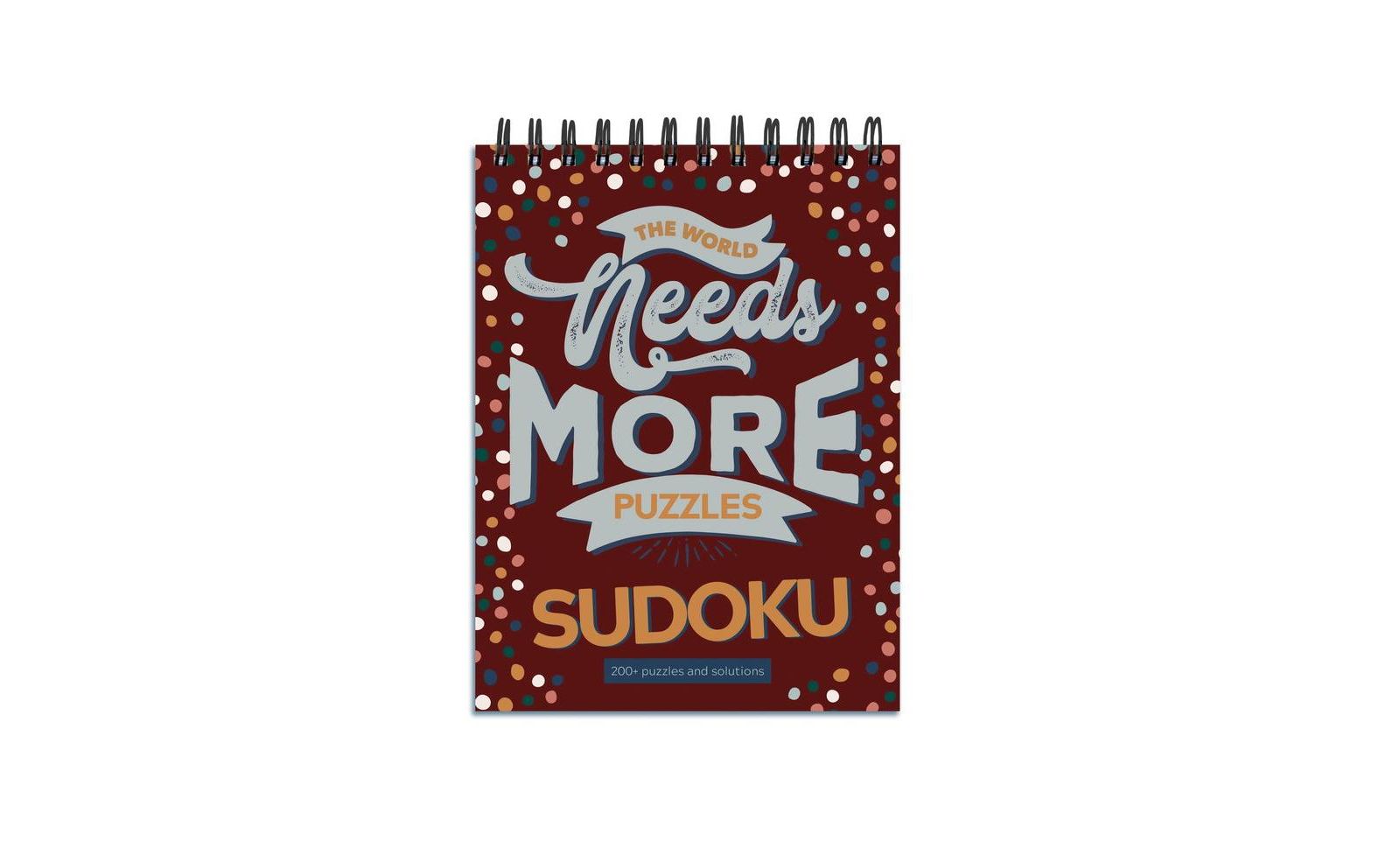 Книга-головоломка The World Needs More Sudoku Book Puzzle Pad