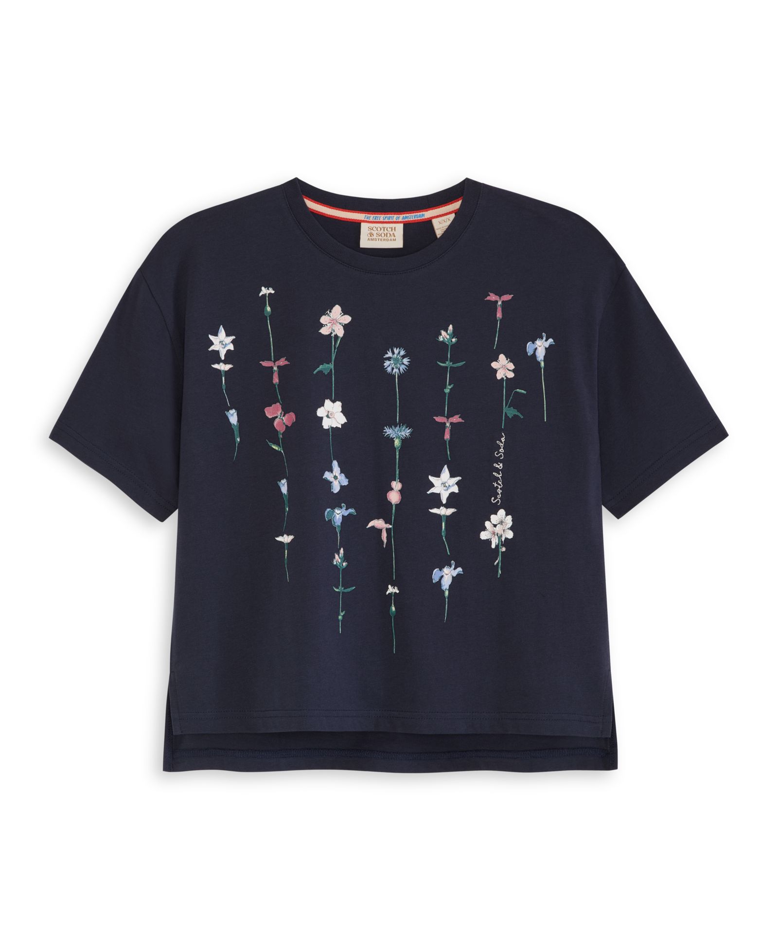 SCOTCH & SODA Big Girls Jersey Short Sleeve Fashion T-Shirt