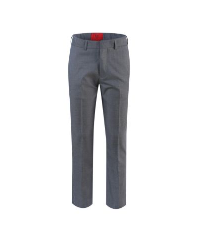 Elie Balleh Мужские брюки Slim Fit серого цвета