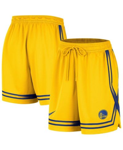 Nike Женские спортивные шорты Golden State Warriors Courtside Fly Crossover, Gold