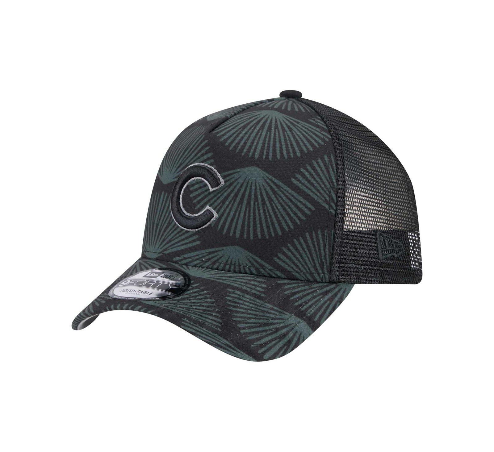 Мужская кепка New Era Chicago Cubs 9FORTY A-Frame Trucker Adjustable Black