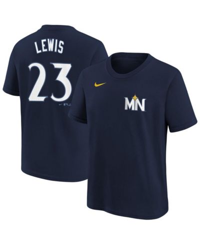 Nike Детская футболка Royce Lewis Navy Minnesota Twins Fuse City Connect