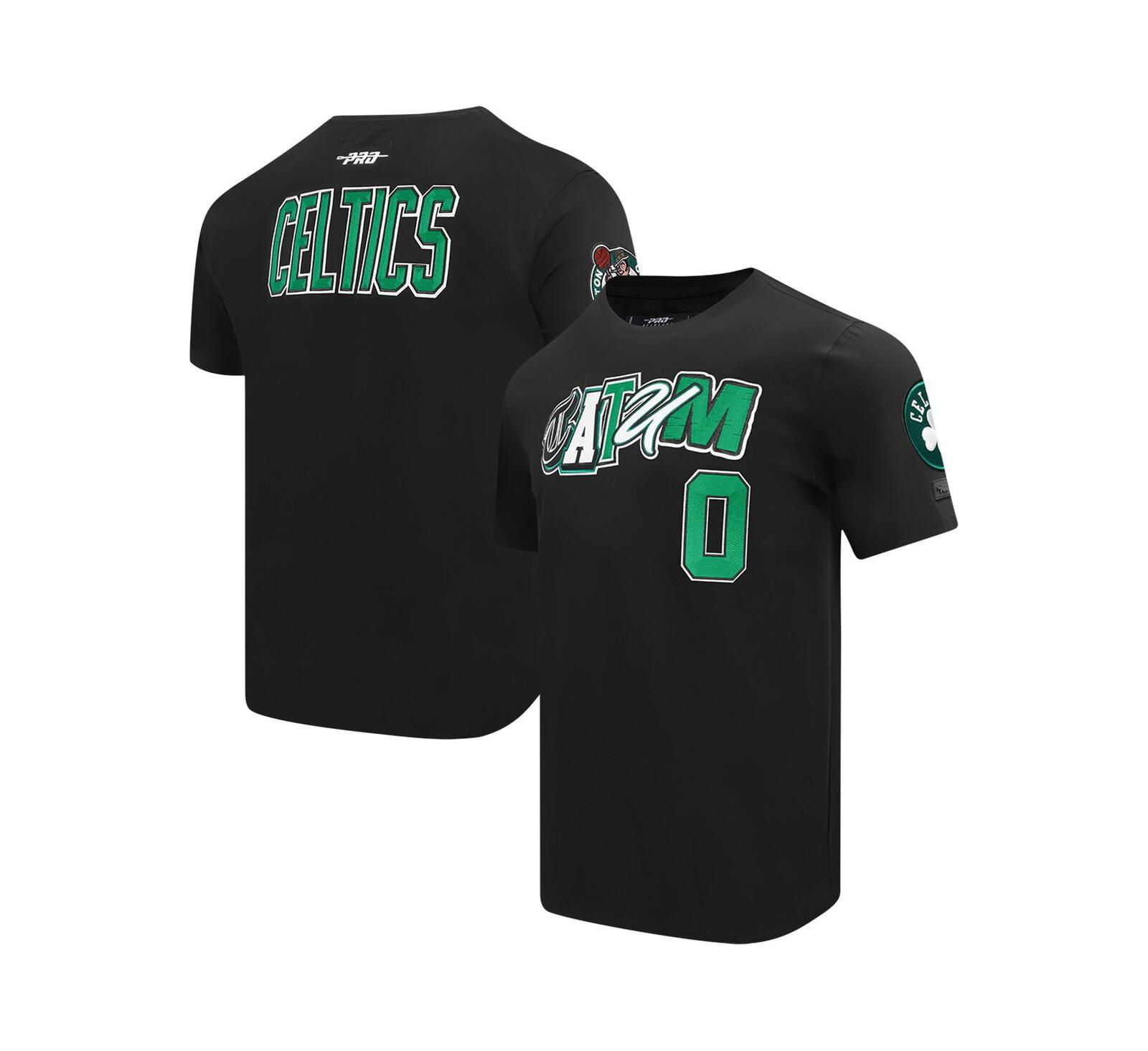 Футболка Pro Standard Men's Jayson Tatum Black Boston Celtics City Ransom
