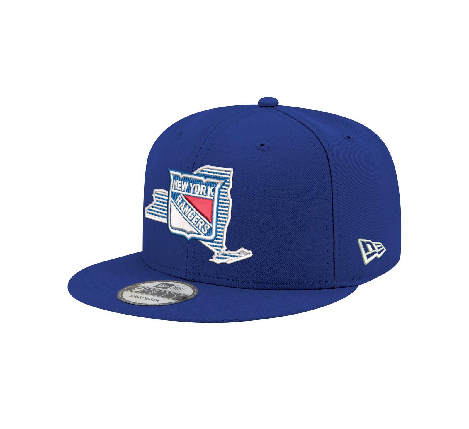Мужская кепка New Era Blue New York Rangers State Pride 9FIFTY Snapback
