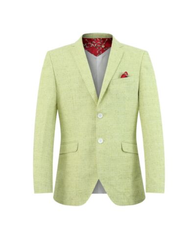 Elie Balleh Boys Slim Fit Melange Jacket