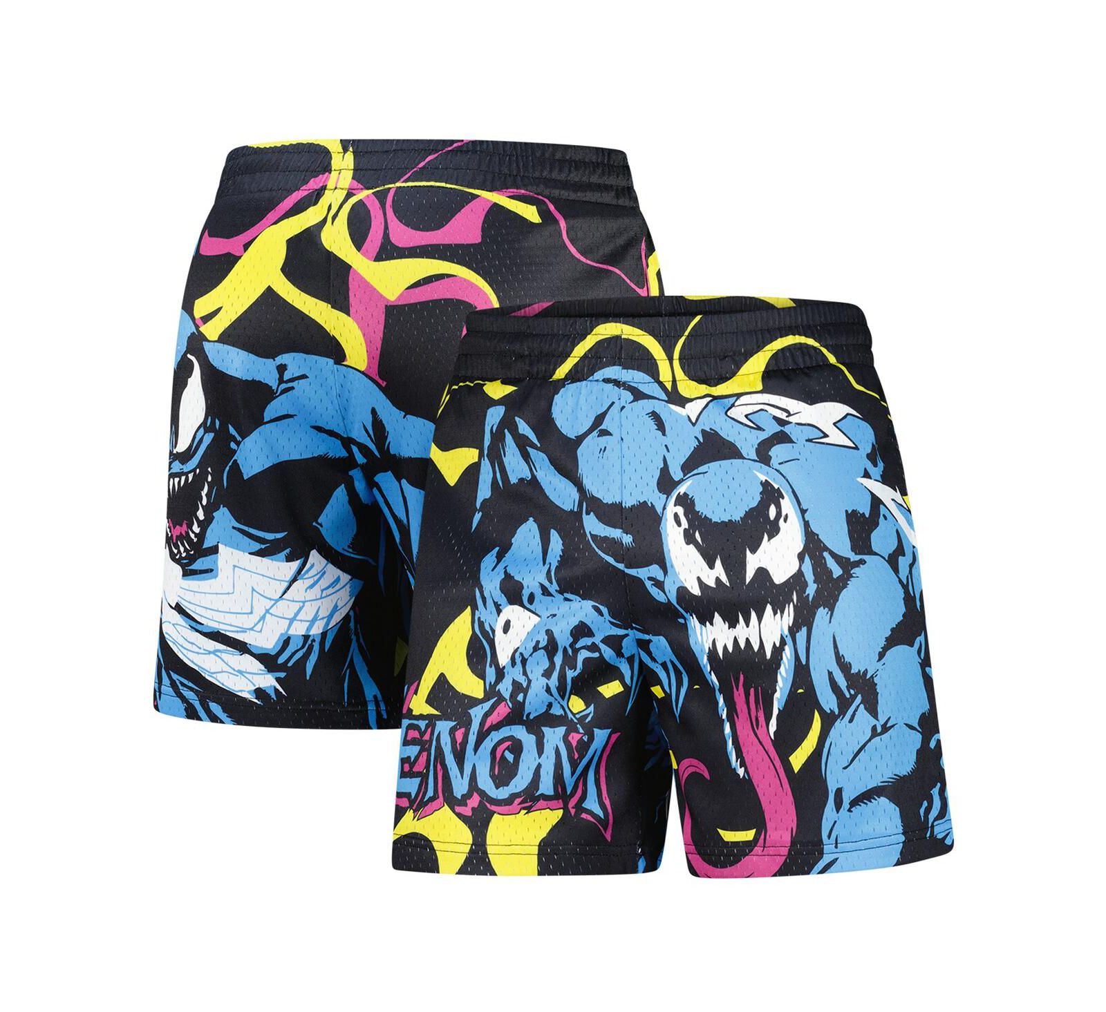 Lids Мужские сетчатые шорты Venom Big Print Black