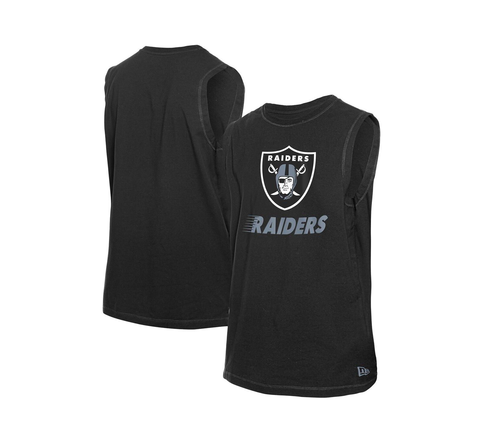 Майка New Era Men's Black Las Vegas Raiders Leisure Collection