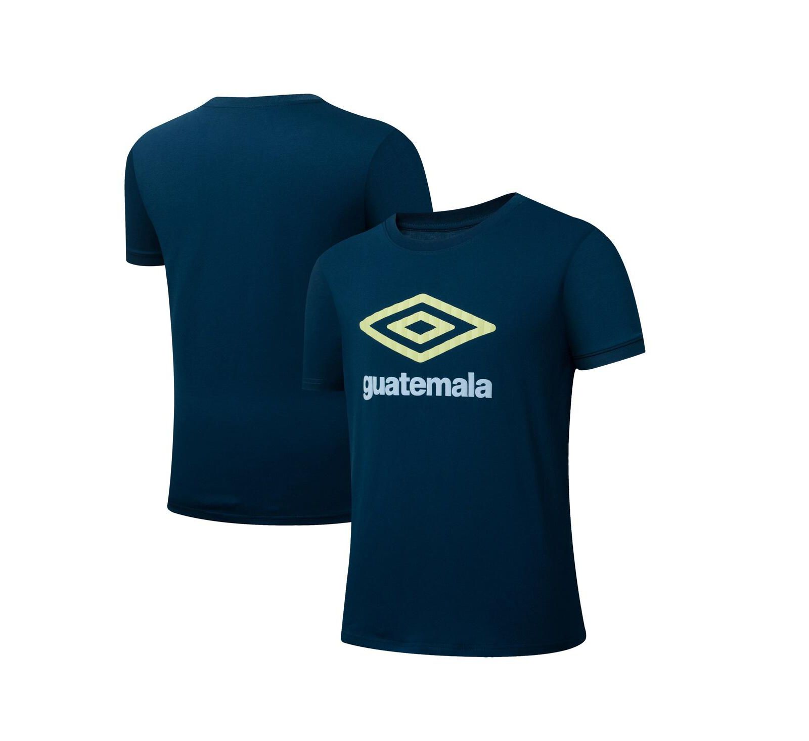 Мужская футболка Umbro Guatemala National Team 2025 темно-синего цвета