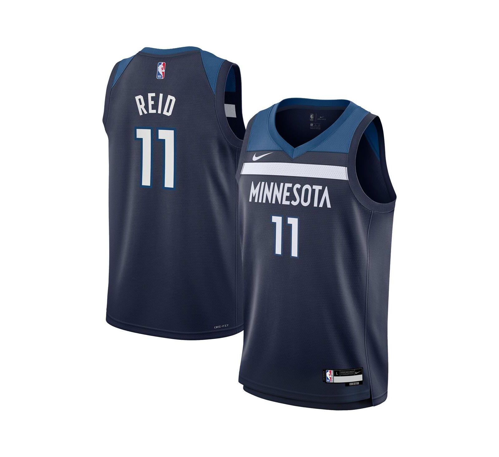 Детская джерси Nike Naz Reid Minnesota Timberwolves Icon Edition