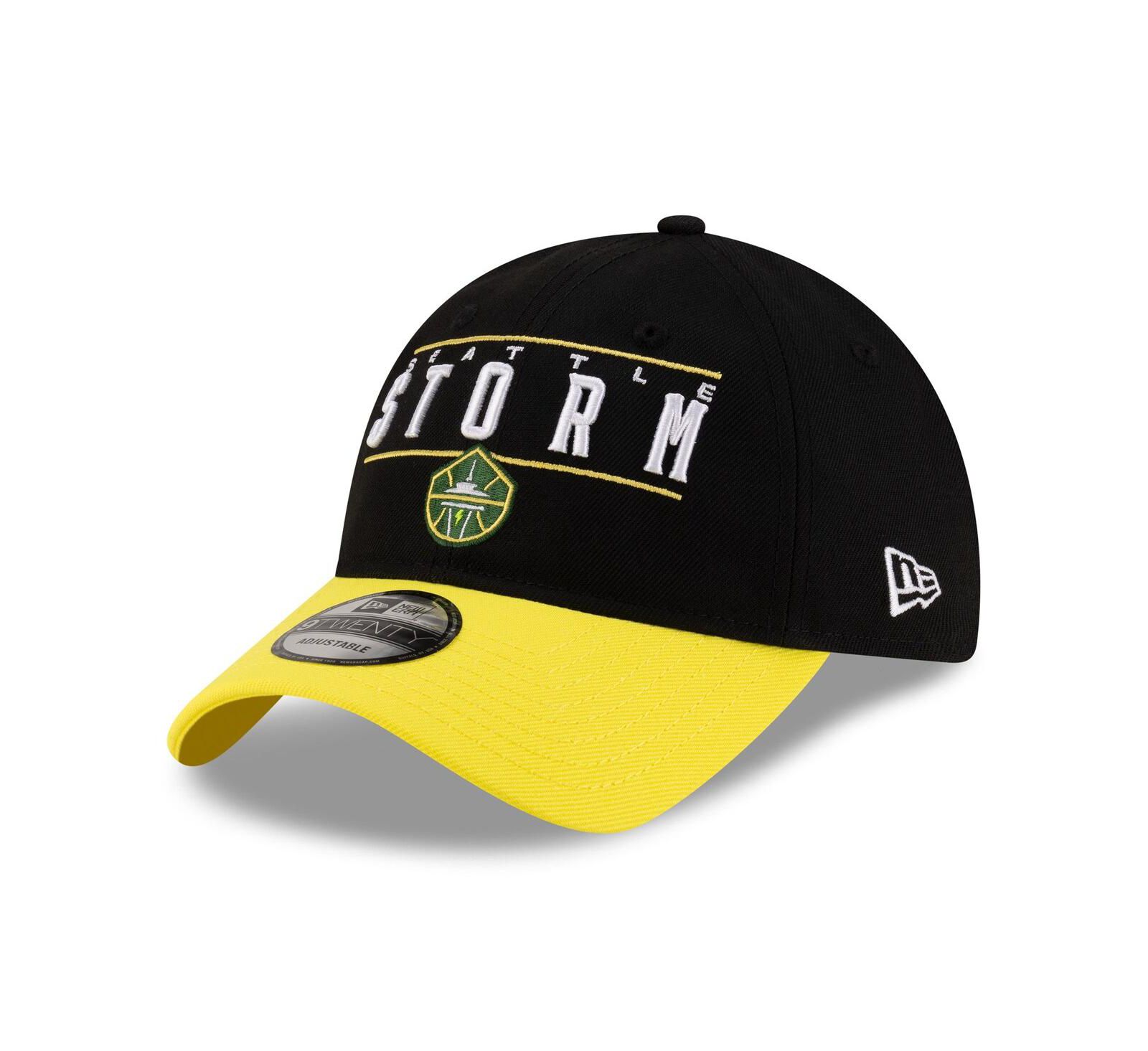 New Era Мужская и Женская кепка Seattle Storm 2025 WNBA Draft 9TWENTY регулируемая