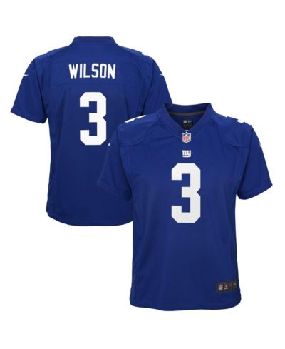 Детская джерси Nike Russell Wilson Royal New York Giants