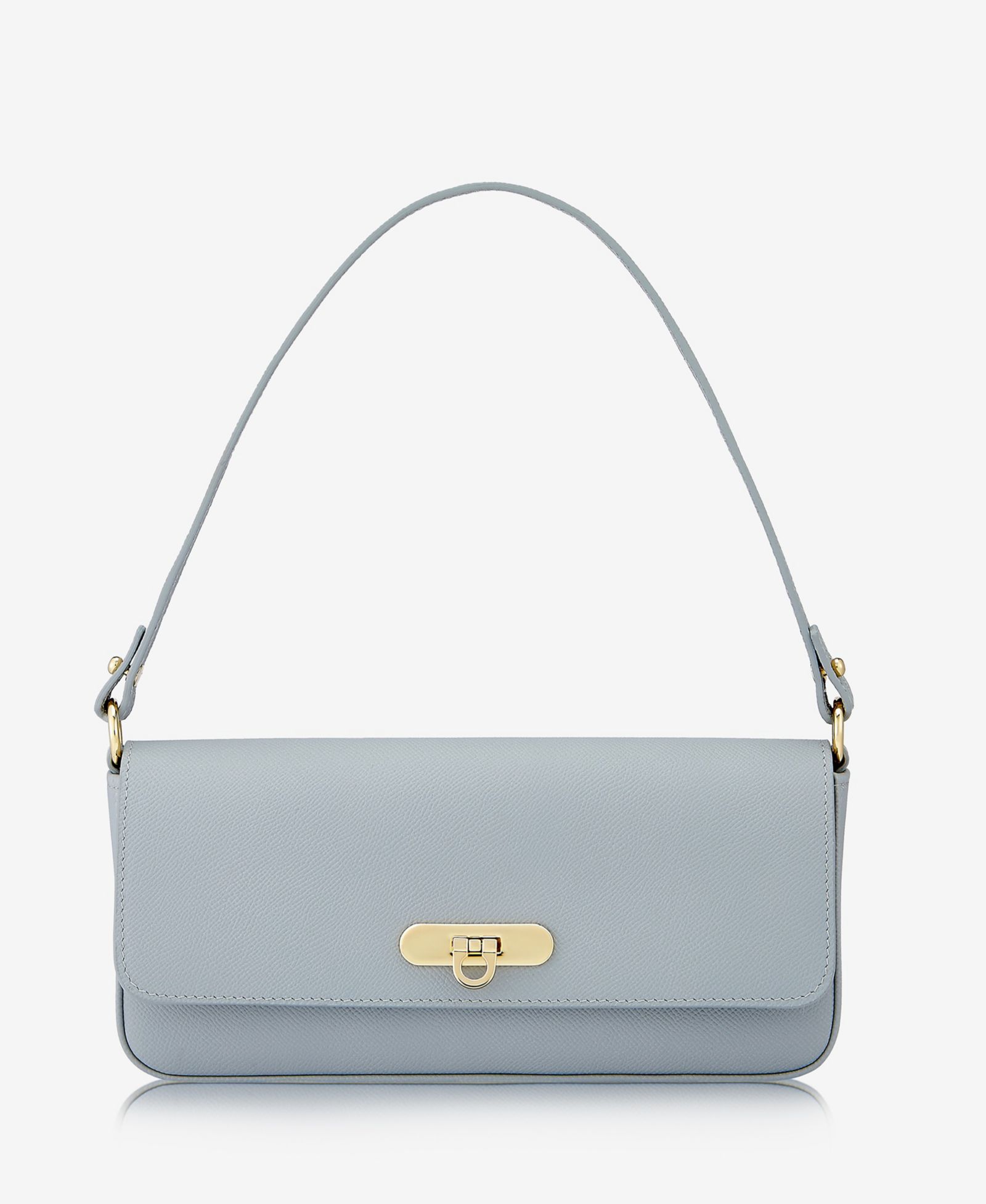 Женская сумка на плечо GiGi New York Audrey из телячьей кожи Calfskin