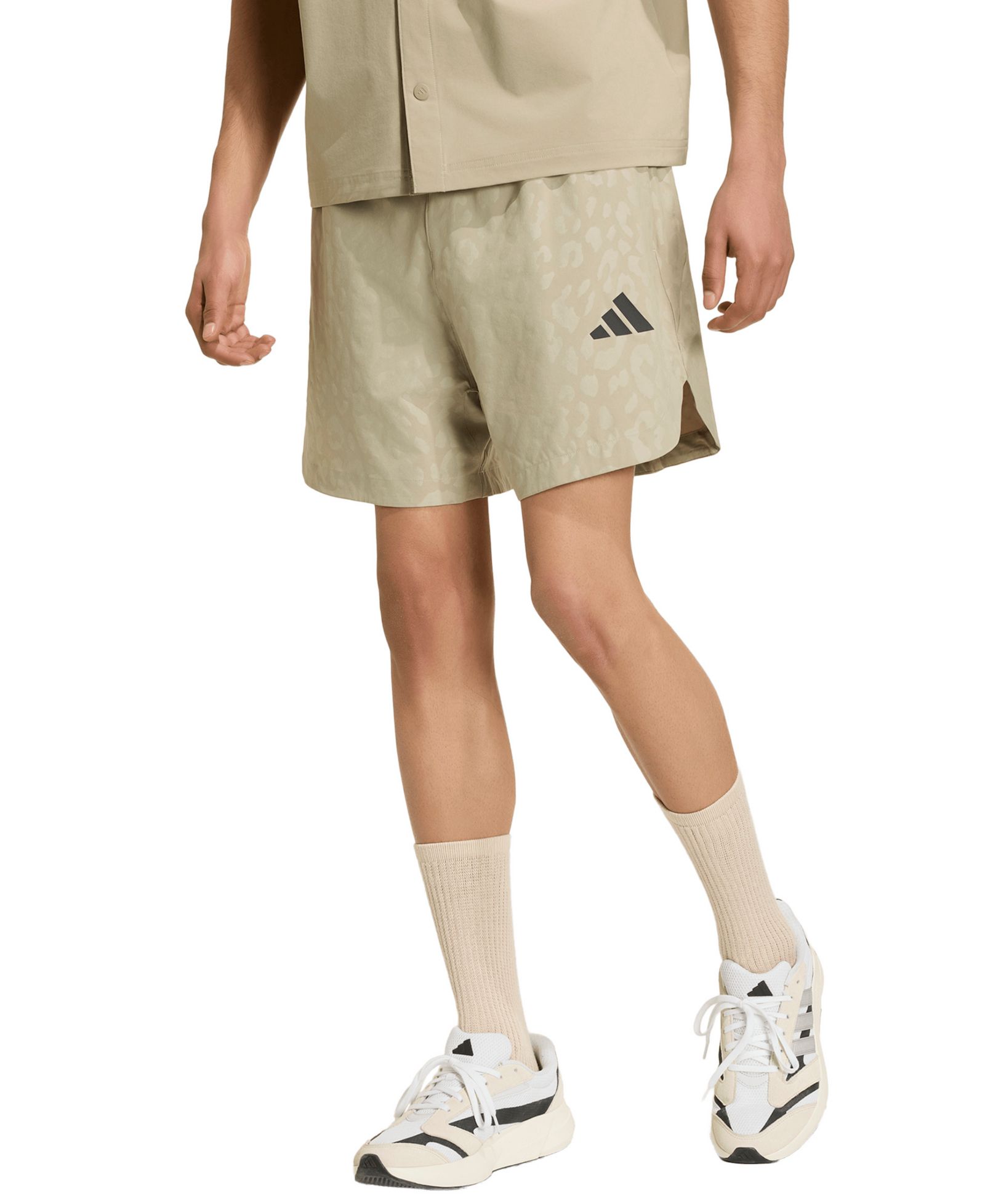 adidas Men's City Tech Leopard Regular-Fit Shorts