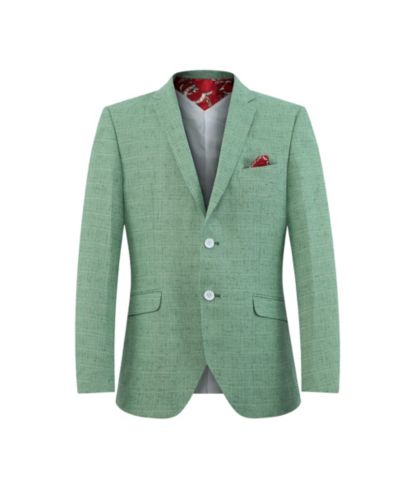 Elie Balleh Мальчик Оливковая куртка Slim Fit Mélange