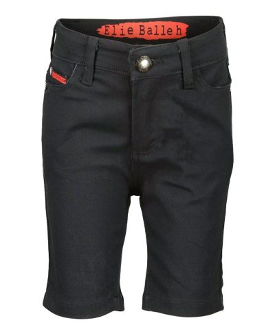 Шорты Elie Balleh Big Boys Black Cotton Twill