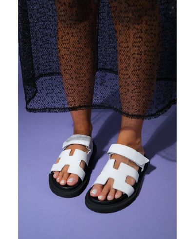 Morte Leather Slide Sandal (Women)