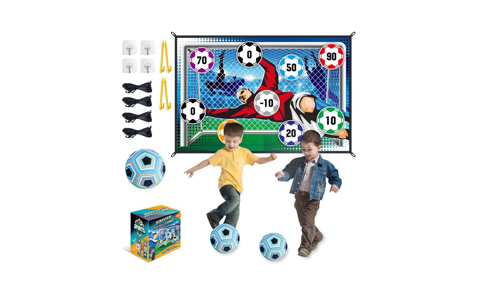 Набор игр в футбол TITQWOP Sticky Soccer Games for Kids-Indoor/Outdoor Mini Goal
