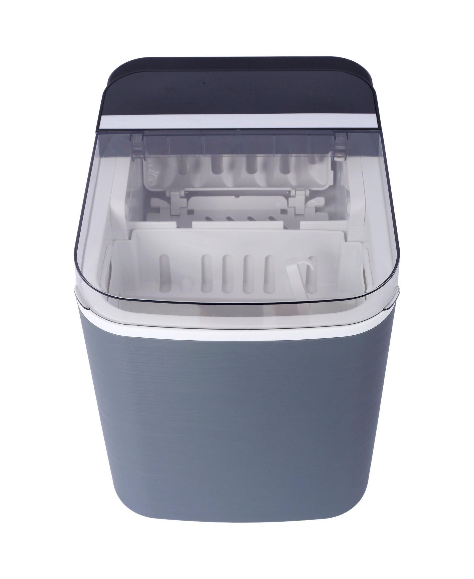 CASAINC Portable Ice Machine, 26 lbs/Day, 9 Ice Cubes in 6 Mins, ETL & FDA Certified for Home & Kitchen