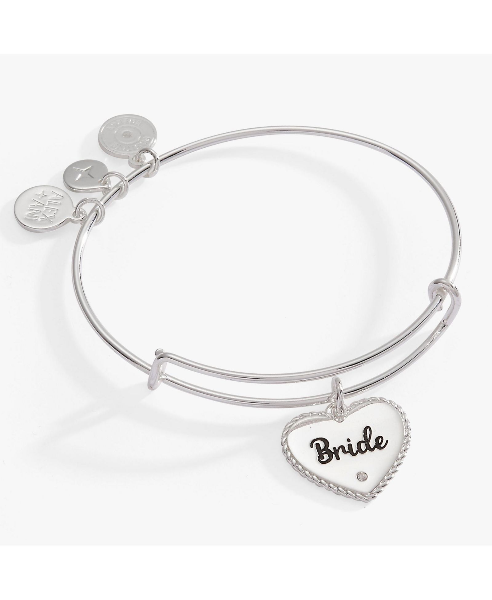 Браслет Alex and Ani Bride Heart Bangle